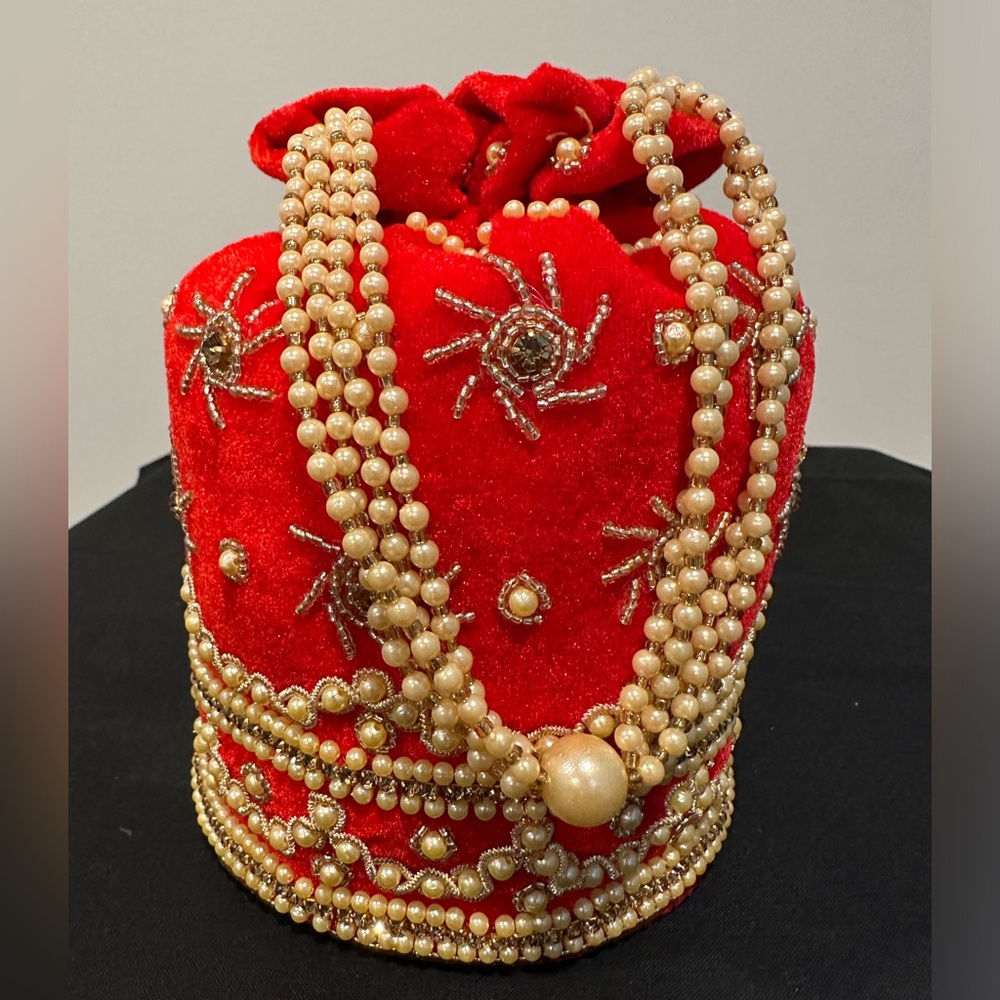 Fancy red bag